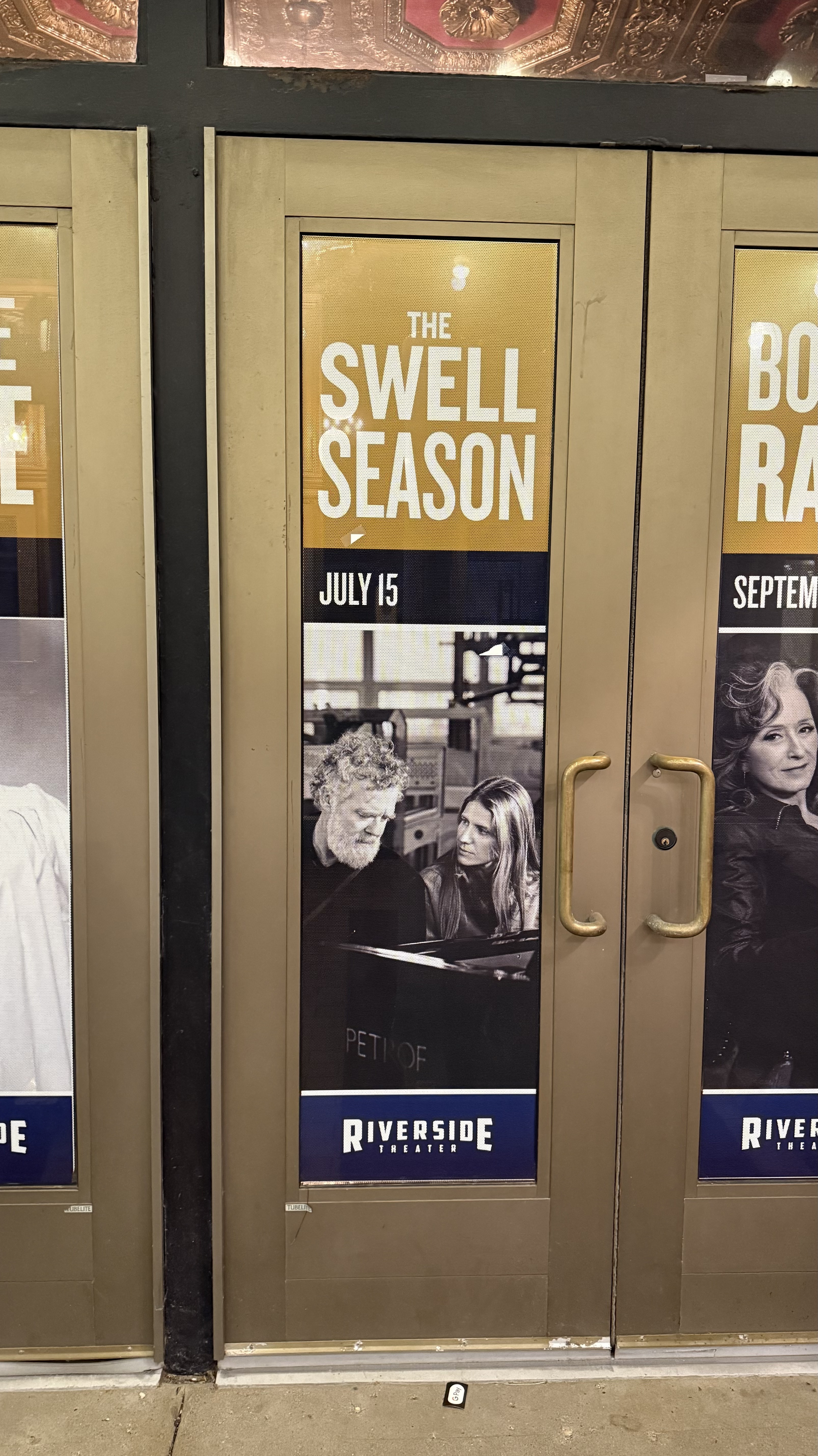 The Swell Season at The Riverside Theater — photo 2